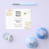 おうちに帰ろう ミツバチの引越しのお知らせ チラシ (シングル)