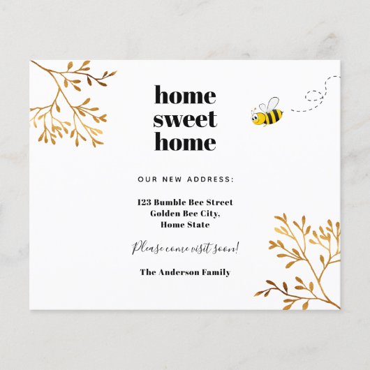 おうちに帰ろう ミツバチの引越しのお知らせ チラシ (正面)