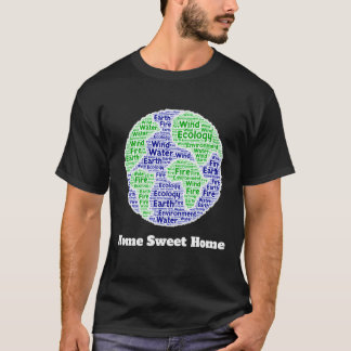 おうちに帰ろう (文字を変えられます) Tシャツ