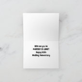 おぉ～ ** 50結婚周年！!!!! カード (内部)