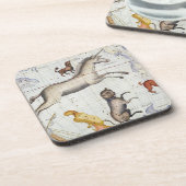 おおいぬ座およびMiのMonocerosの星座 コースター (左側)