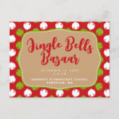 おおおもしろい!クリスマスベルのはがき シーズンポストカード (正面)