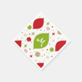 おおおもしろい!クリスマスベル紙ナプキン スタンダードカクテルナプキン (角)