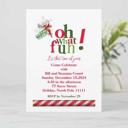 おおおもしろい!休日招待状 シーズンカード (スタンド正面)