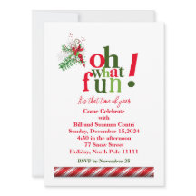 おおおもしろい!休日招待状