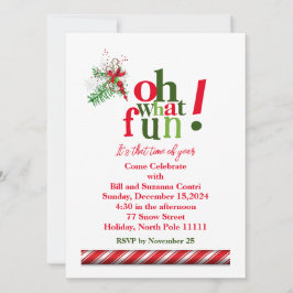 おおおもしろい!休日招待状 シーズンカード