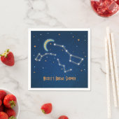 おおぐま座 星空 星座 天体 スタンダードカクテルナプキン (インサイチュ)