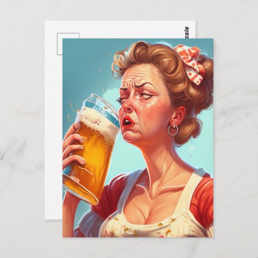 おおもしろいばあさん ポストカード (正面/裏面)