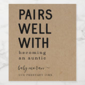 おおもしろいばあちゃんになれる ワインラベル (シングルラベル)