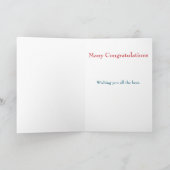 おおもしろいめでとう カード (内部)