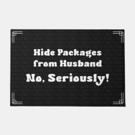 おおもしろいよびユーモアのあるウェルカムマット |パッケージの非表示 ドアマット