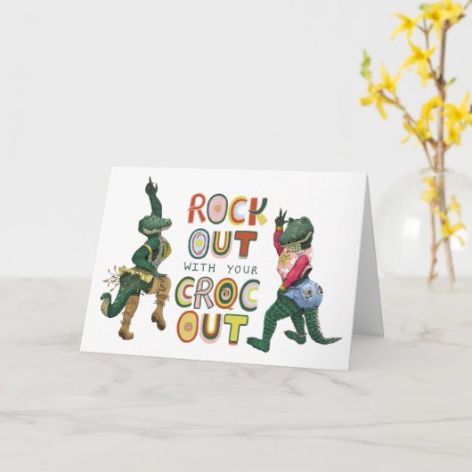 おおもしろい前のクロックアウト誕生日でロックアウト カード (黄色い花)