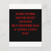 おおもしろい前の冗談 ポストカード (正面)