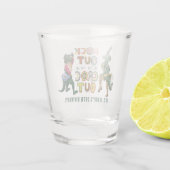 おおもしろい前の悪党とクロコダイル・プン・ロックアウト ショットグラス (裏面)