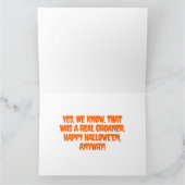 おおもしろい前はゴーストだ！幽霊 カード (内部)