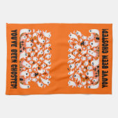 おおもしろい前はゴーストだ!幽霊 キッチンタオル (横)