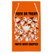 おおもしろい前はゴーストだ!幽霊 スモールペーパーバッグ (裏面)