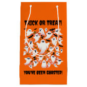 おおもしろい前はゴーストだ!幽霊 スモールペーパーバッグ (正面)