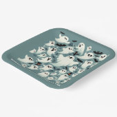 おおもしろい前はゴーストだ！幽霊 ペーパープレート (傾斜あり)