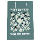 おおもしろい前はゴーストだ！幽霊 ミディアムペーパーバッグ (裏面)