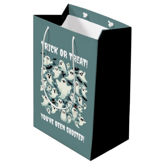 おおもしろい前はゴーストだ！幽霊 ミディアムペーパーバッグ (裏面アングル)