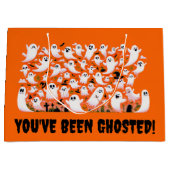 おおもしろい前はゴーストだ！幽霊 ラージペーパーバッグ (正面)