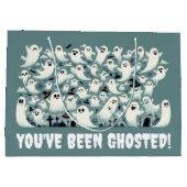 おおもしろい前はゴーストだ！幽霊 ラージペーパーバッグ (裏面)