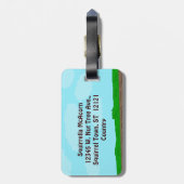 おおもしろい前は俺を車で送る ラゲッジタグ (裏面縦)