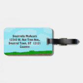 おおもしろい前は俺を車で送る ラゲッジタグ (裏面横)