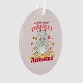 おおもしろい前は素晴らし腐れ オーナメント (正面)