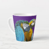 おおもしろい客様の話。BGパープルラテマグ カフェラテマグ (左アングル)