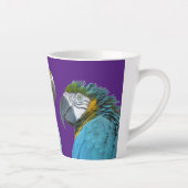 おおもしろい客様の話。BGパープルラテマグ カフェラテマグ (右)