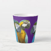 おおもしろい客様の話。BGパープルラテマグ カフェラテマグ (正面)