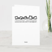 おおもしろい手数です。ルーチンショット カード (裏面)