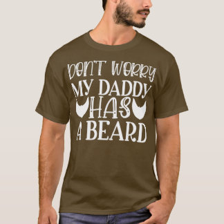おおもしろい父さ男性へん心配ないひげプレゼント Tシャツ