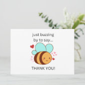おおもしろい礼を言うためにブーンと鳴る可愛いビー 案内状 (スタンド正面)