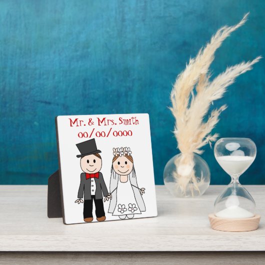 おおもしろい結婚夫婦とミセスとミスター フォトプラーク (インサイチュ)