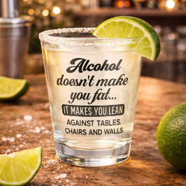 おおもしろい酒は太らない ショットグラス