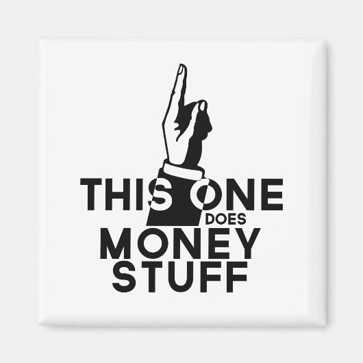 おおもしろい金-ヴィンテージ マグネット (正面)