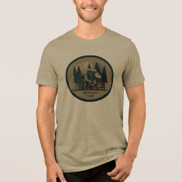 おおらかなオオカミTシャツ トライブレンドTシャツ