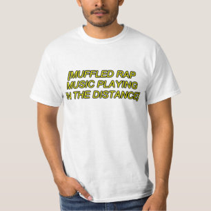 おおわれたラップミュージックの遊ぶこと Tシャツ