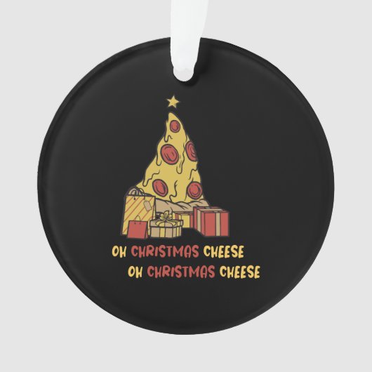 おおクリスマスチーズ オーナメント (正面)