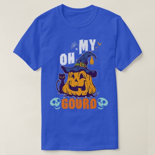 おおグルメハロウィンカボチャ Tシャツ (デザイン正面)