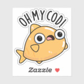 おおタラおもしろいのフン シール (シート)