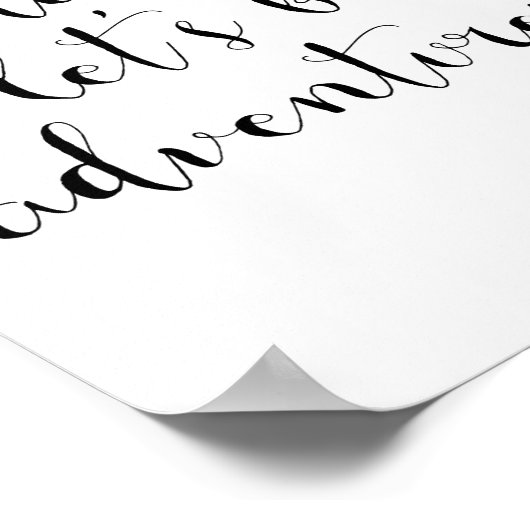 おおダーリン、冒険者になろう ポスター (角)