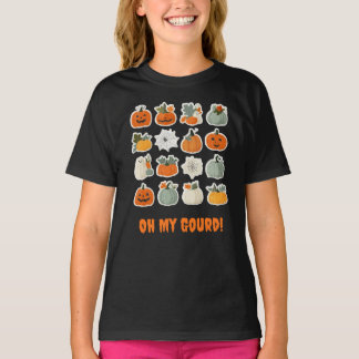 おおハイオおもしろいーパンプキンハロウィーンTシャツ Tシャツ