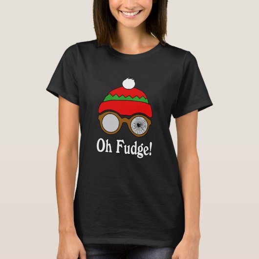 おおファッジ！ – クリスマスことわざ Tシャツ (正面)