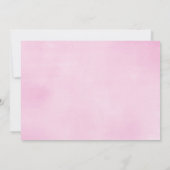 おおベビー双子ドーナツベビーシャワー 招待状 (裏面)