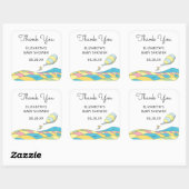 おおベビー行く場所!シャワーありがとうS スクエアシール (シート)