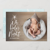 おおホーリーナイト |誕生日のお知らせ写真 シーズンカード (正面/裏面)